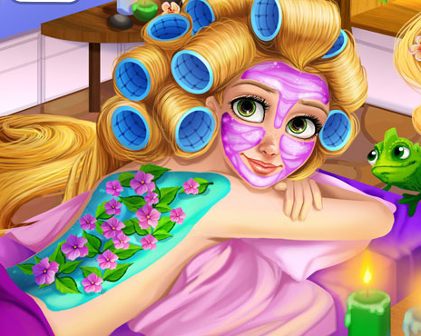 Blonde Princess Spa Day Game