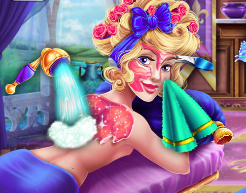 Sleeping Princess Spa Day Game