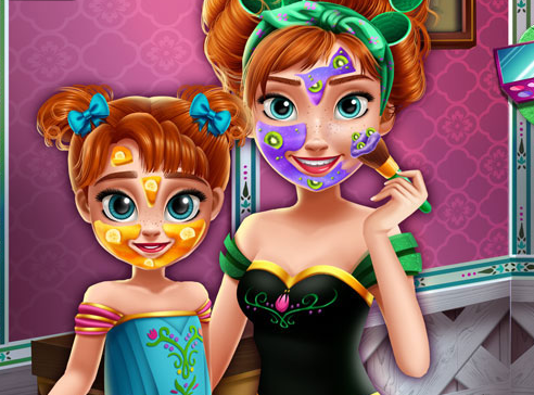Ice Princess Mommy Real Makeover Game