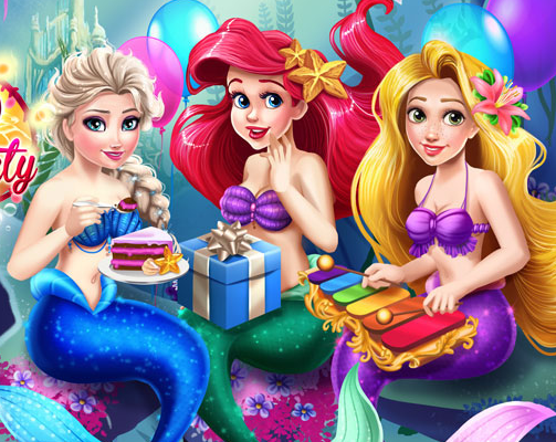 Mermaid Birthday Party Game