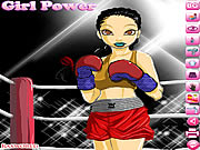 Boxing Girl Dress Up Game