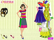 Full of Color Dressup Game