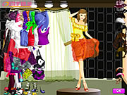 Shining At Night Dressup Game