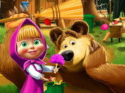 Masha and the Bear House Decoration Game