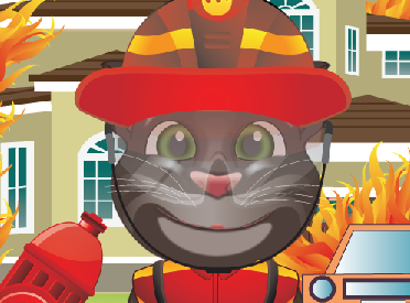 Talking Tom Fire Emergency