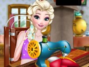 Elsa Fashion Tailor Game