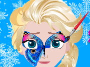 Elsa Face Painting