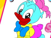 Joyful Donald Coloring Game