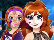 alloween Princess Makeover Game