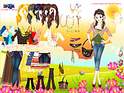 Flower Field Dress Up Game