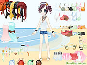 Beach Doll Dressup Game