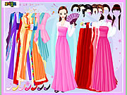 Gown and Robe Dressup Game
