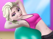 Elsa Gym Workout 2 Game