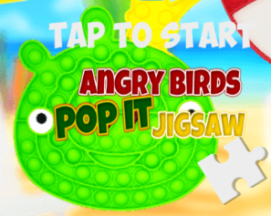 Angry Birds Pop It Jigsaw Game