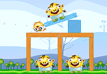 Angry Finches Apple Game