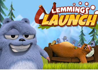 Angry Birds Lemmings Launch