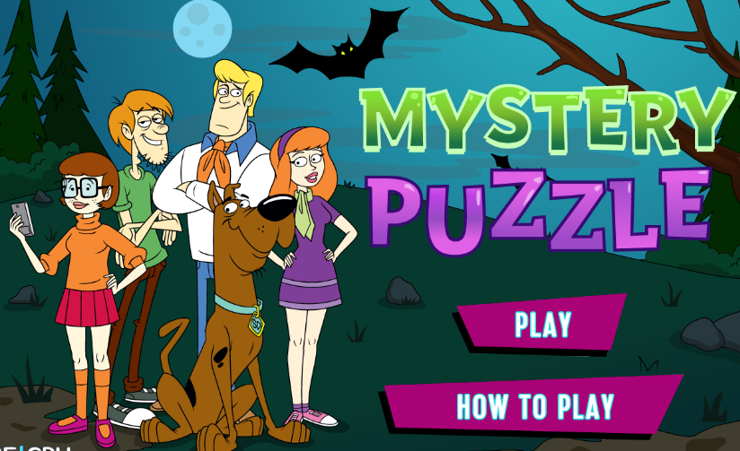 Scooby Doo Mystery Puzzle Game