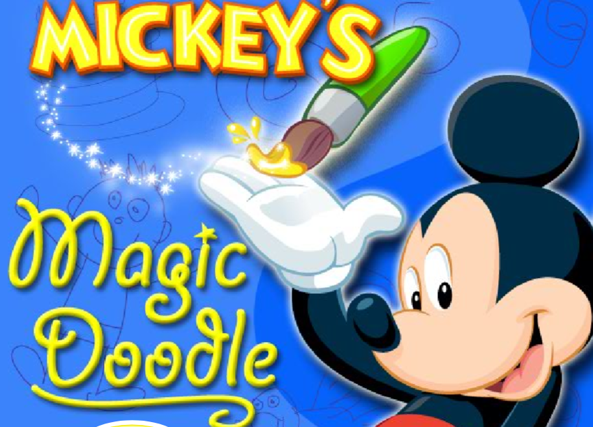 Mickey Mouse Magic Doodle Game