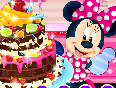 Minnie Mouse Chocolate Cake Game