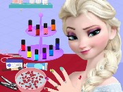 Elsa Nail Spa Game