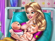 Mommy Twins Birth Game