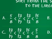 Mathematical Sort Fraction