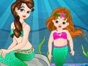 Pregnant Mermaid Newborn Baby Game