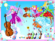 Violin Dressup Game