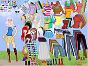 Mod Teen Dress Up Game