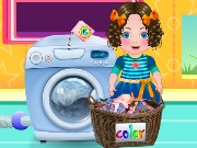 Daria Washing Clothes