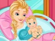 Frozen Elsa Gives Birth Game