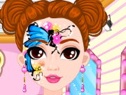 Fashion Doll Facial Painting