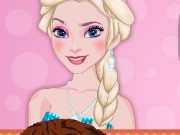 Elsa Cooking Banana Cream Muffins Game