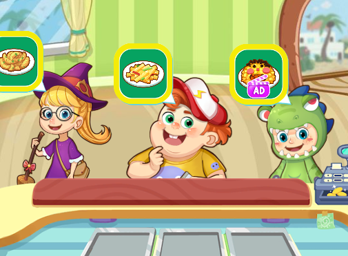 Kids Happy Kitchen Game