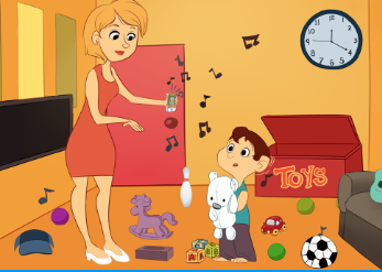 Cartoons Kids Rooms Game
