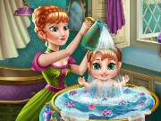 Anna Baby Wash Game