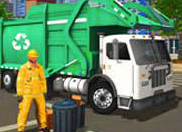 City Cleaner 3D Tractor Simulator Game