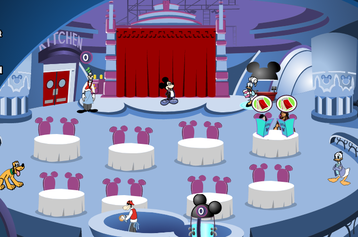 ickey Mouse Restaurant Game