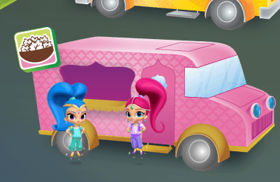 Shimmer and Shine Food Truck Festival Cooking