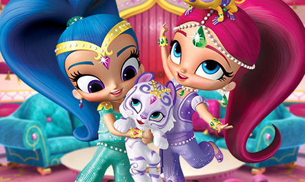 Shimmer and Shine Flip Match