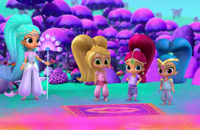 Shimmer and Shine  Rainbow Waterfall Adventure Game