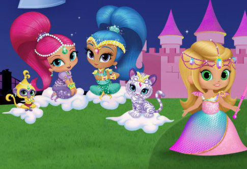 Shimmer and Shine tale of the Dragon Princess Game