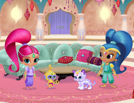 Shimmer and Shine Genie Palace Divine Game
