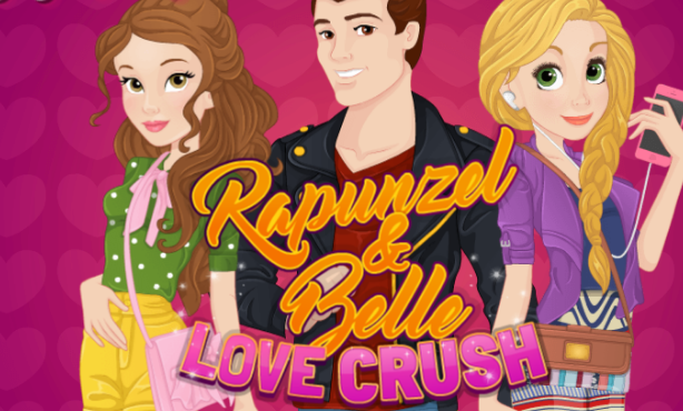 Rapunzel And Belle Love Crush Game