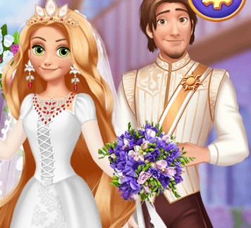 Princess Rapunzel Medieval Wedding
