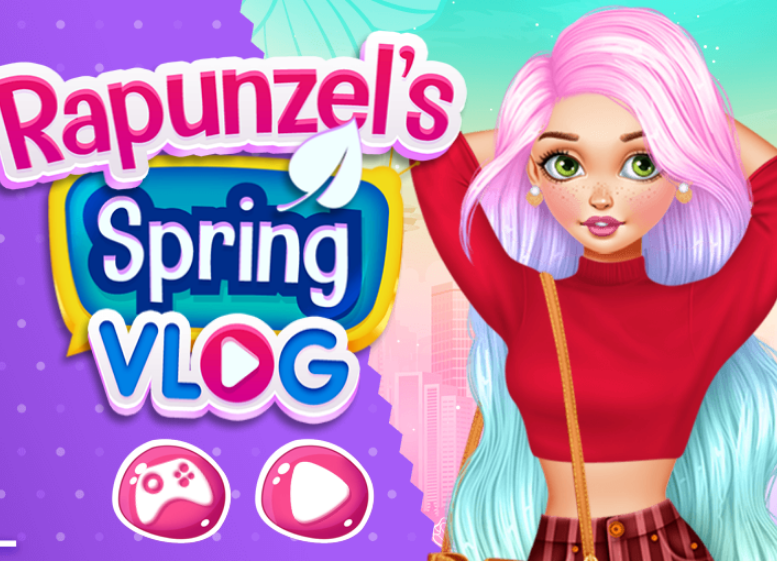 Pregnant Rapunzel Spring Vlog Game