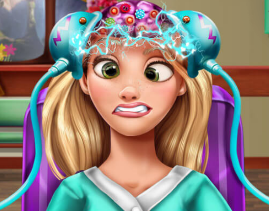 Princess Rapunzel Brain Doctor Game