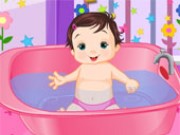 Funny Baby Bath