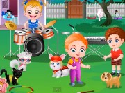 Baby Hazel Pet Party Game