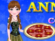 Anna Cooking Muffaletta Pizza